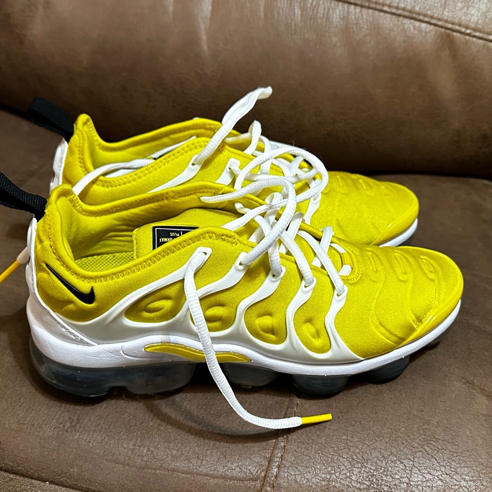Size8- Nike Air VaporMax Plus Sunshine Yellow